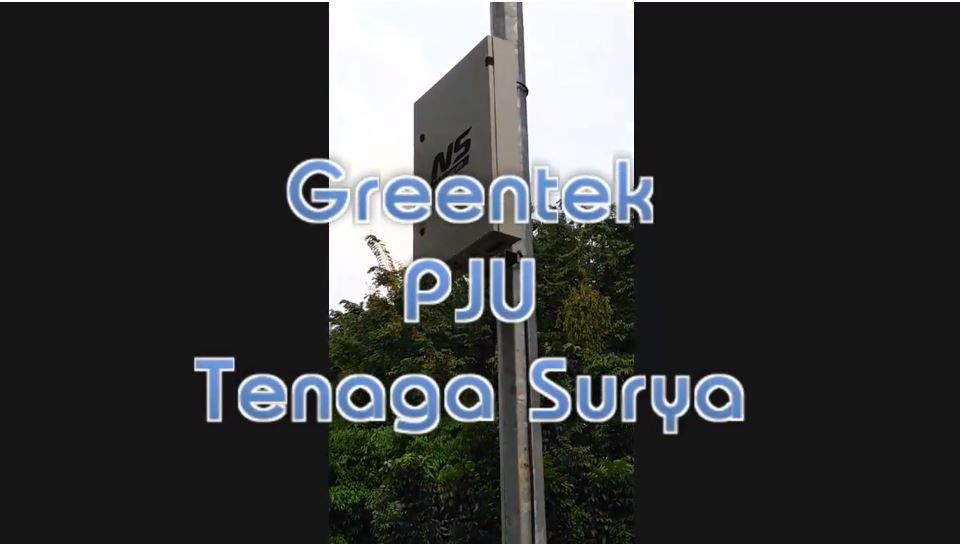Greentek PJU Tenaga Surya